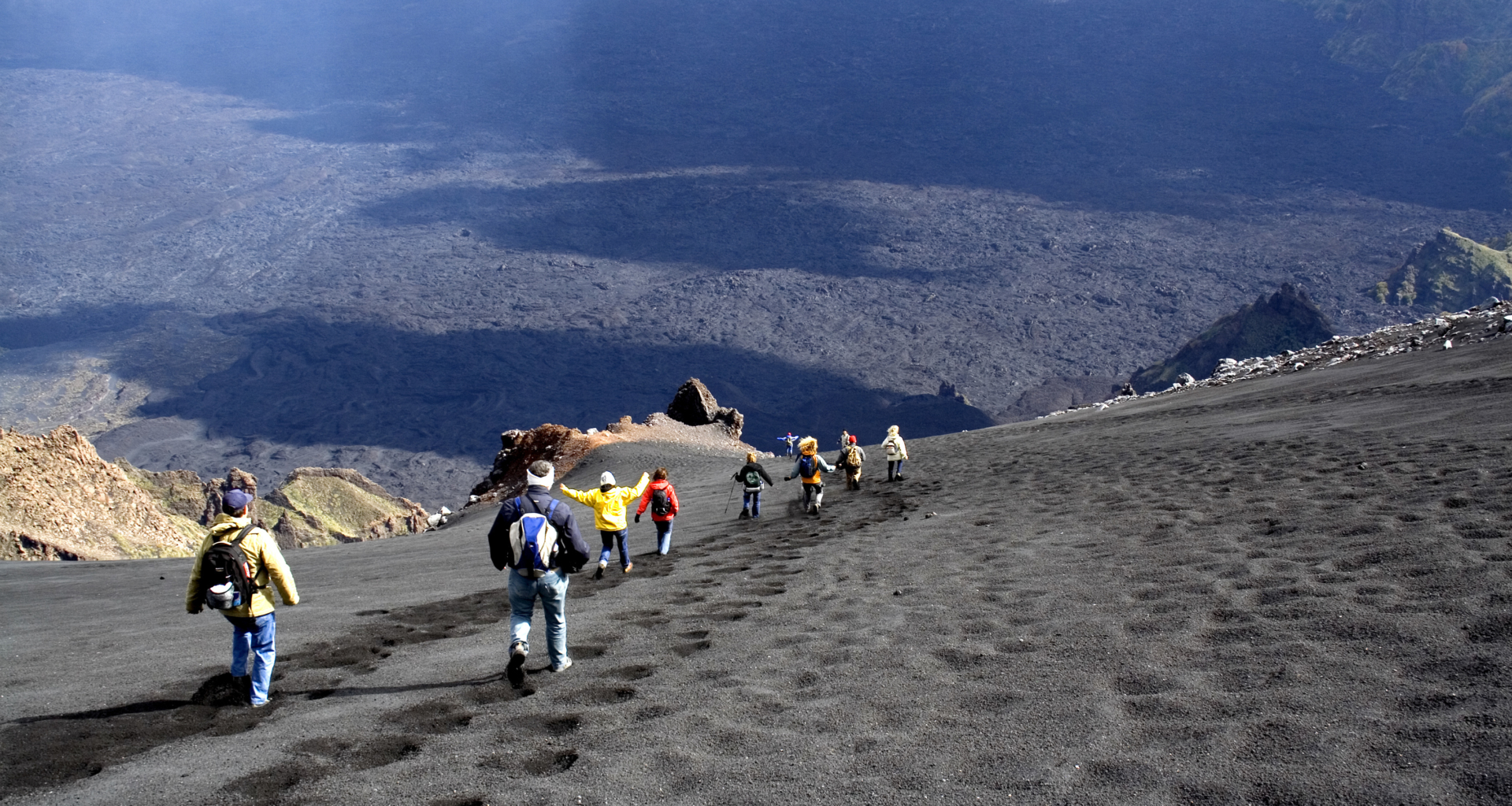 Randonnee Etna Italie